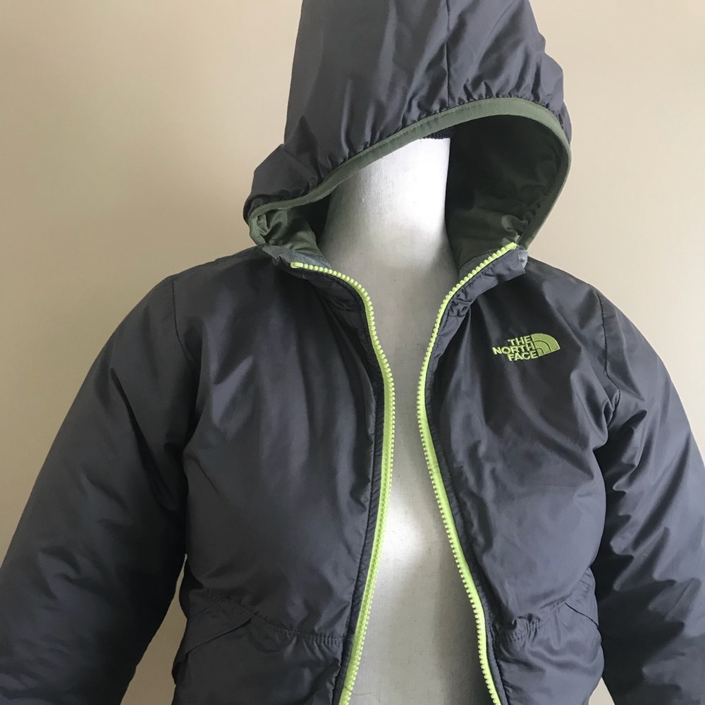 Boys North Face Reversible Down Coat